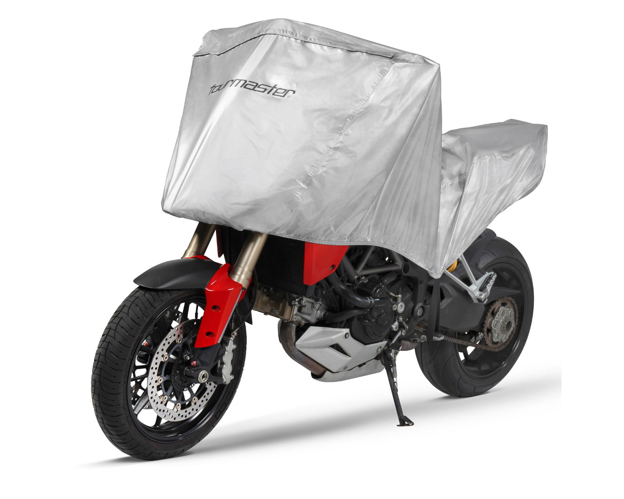 TourMaster Select Waterproof Half Motorcycle Cover Silver Medium