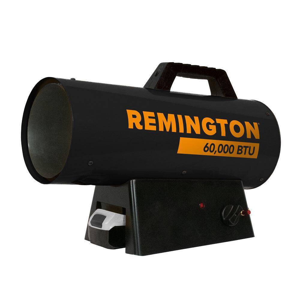 Remington 60000 BTU Battery Operated LP Forced Air Space Heater - Variable Output - Battery Not Included REM-60VBOA-GFA-B