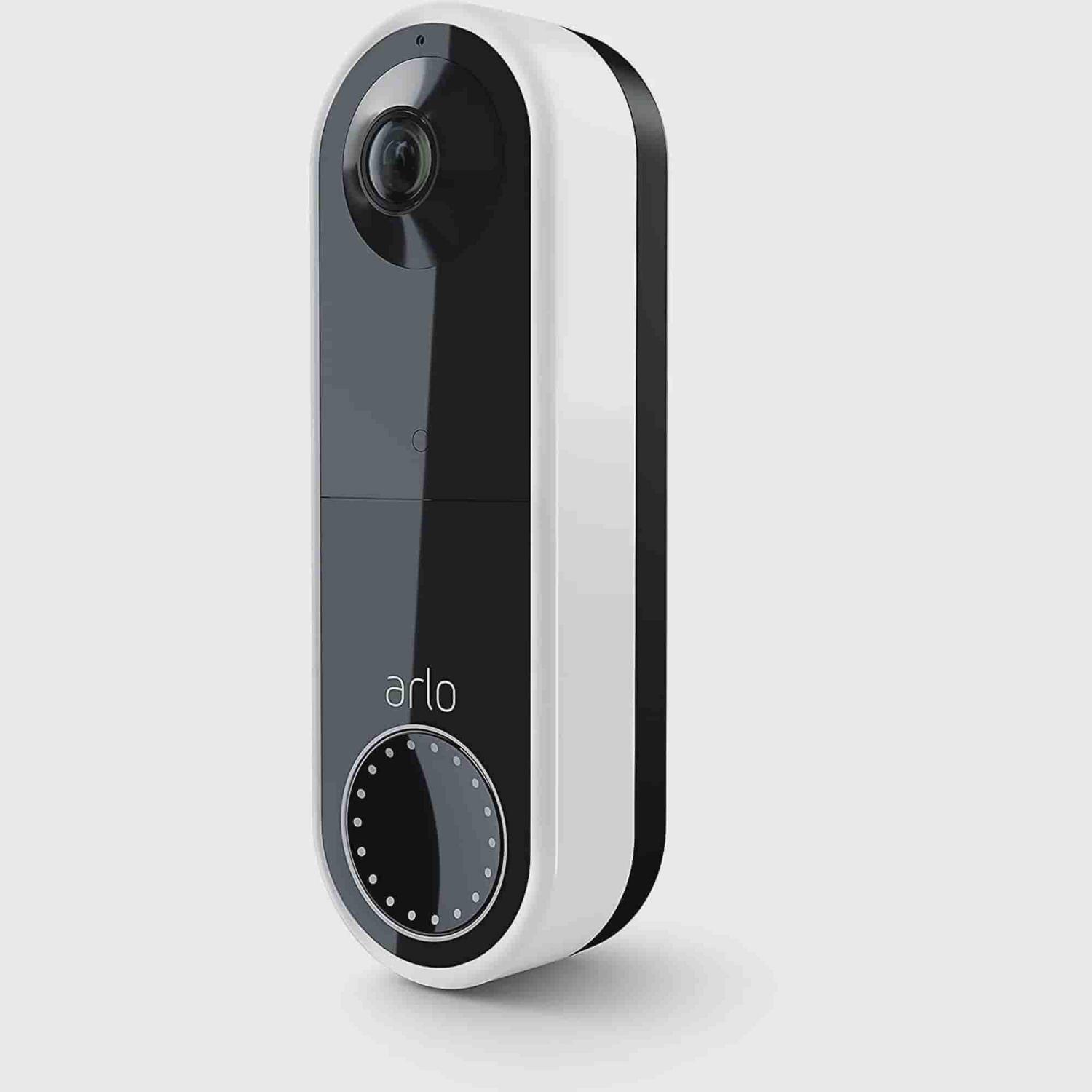 Arlo Essential Wire-Free Video Doorbell， White  AVD2001