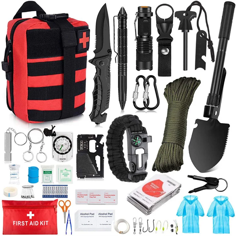 Wedacraftz Bug Out Bag SOS Tactical First Aid Outdoor Emergency Kit Survival Gear Survival Kit