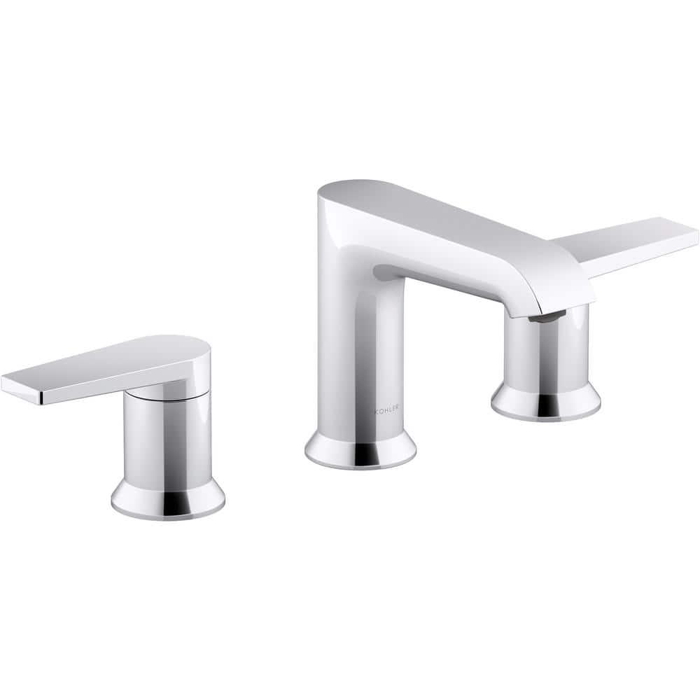 KOHLER Hint 8 in Widespread 2Handle Bathroom Faucet in Polished Chrome