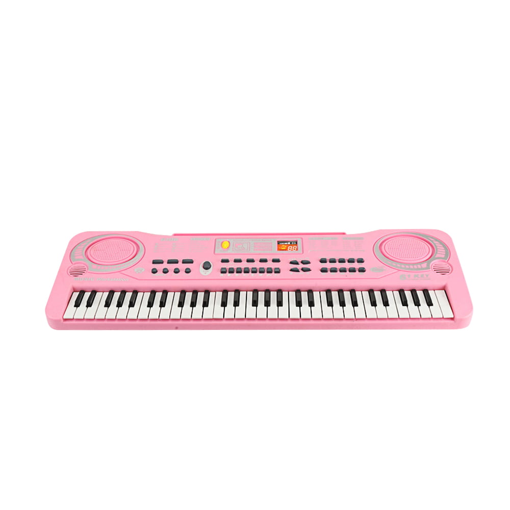 Eccomum 61 Keys Electronic Organ USB Digital Keyboard Piano Musical Instrument Kids Toy with Microphone