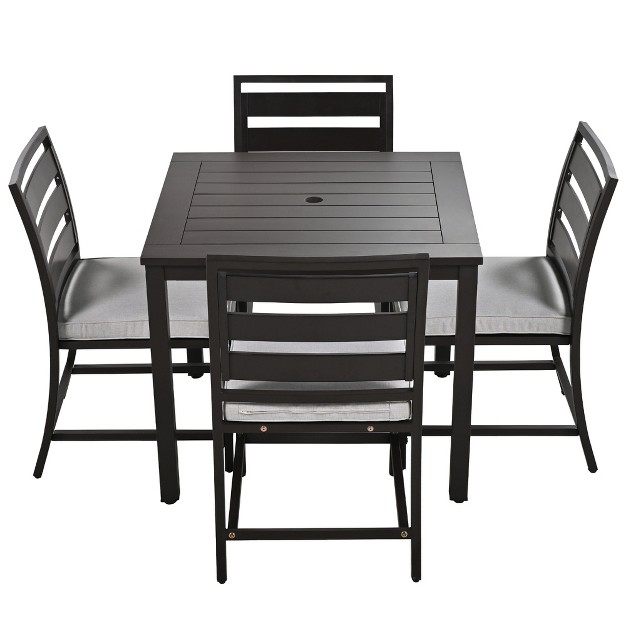 Outdoor Four seat Dining Set For Patios Balconies And Lawns Modernluxe