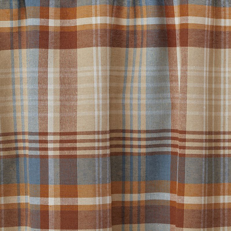 SKL Home Amber Plaid Window Valance