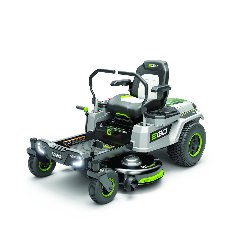 EGO POWER+ Z6 Zero Turn Riding Lawn Mower 42 with Four 56V ARC Lithium 10Ah Batteries and Charger ZT4204L from EGO