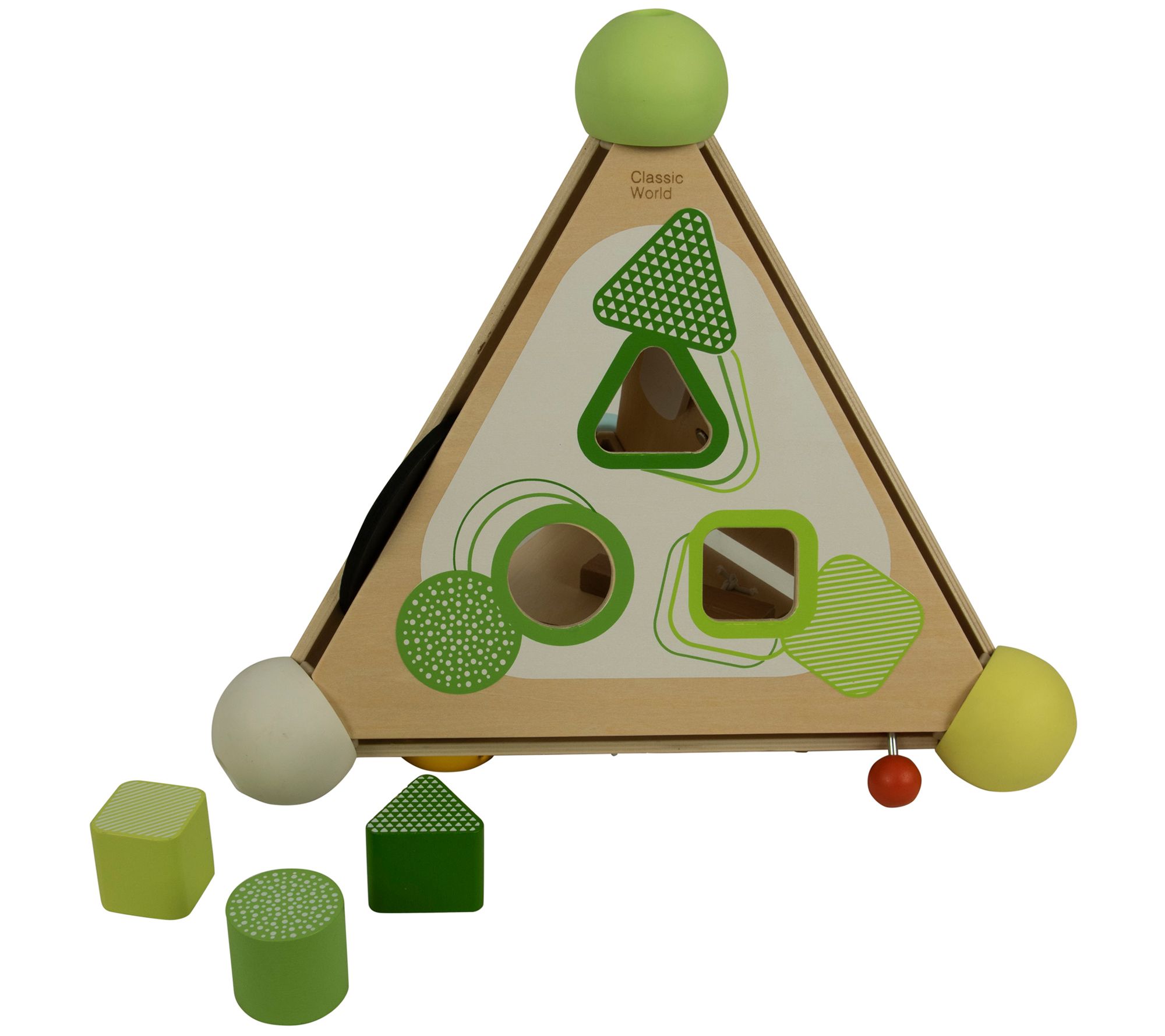 Classic World Toys Wooden Pyramid Box