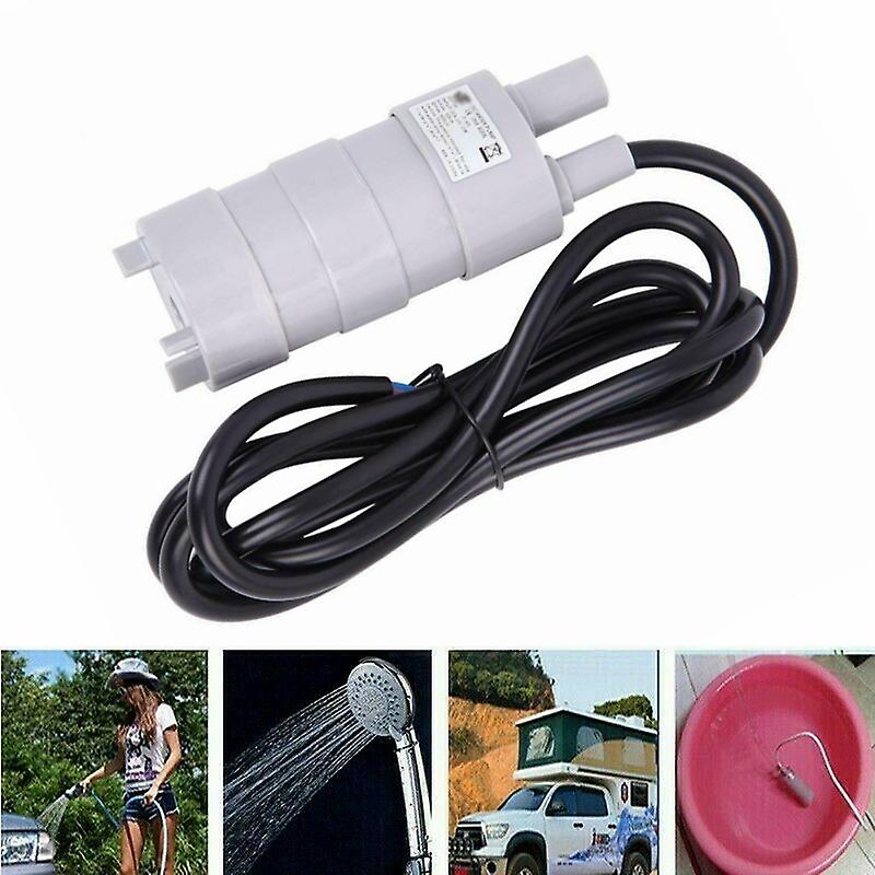 12v Camper Submersible Water Pump Micro High Pressure Dc For Motorhome Solar Fountain Aquarium Plastics Pump Caravan Accessories