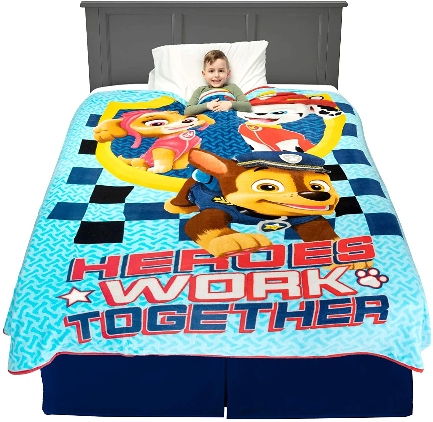 Kids Bedding Soft Plush Blanket Twin/Full Size