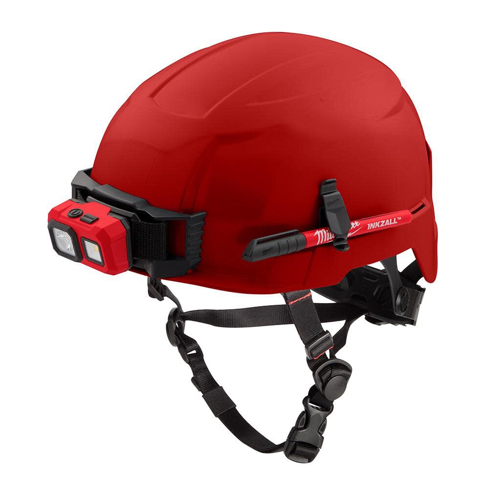 Milwaukee Red Helmet with BOLT Class E 48-73-1309 from Milwaukee