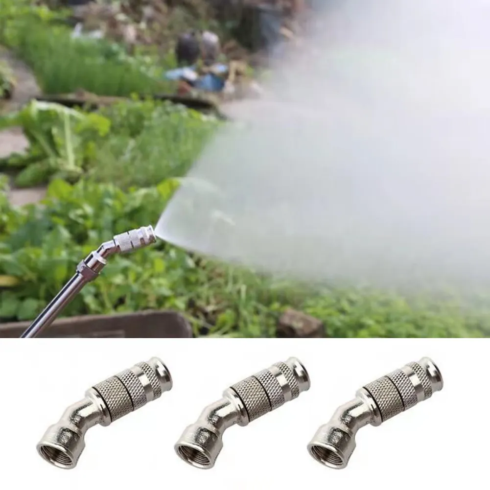 Brass Atomization Nozzle Adjustable Spray Garden Cleaning Machine Agricultural Garden Irrigation Sprayer Nozzle Garden Supplies