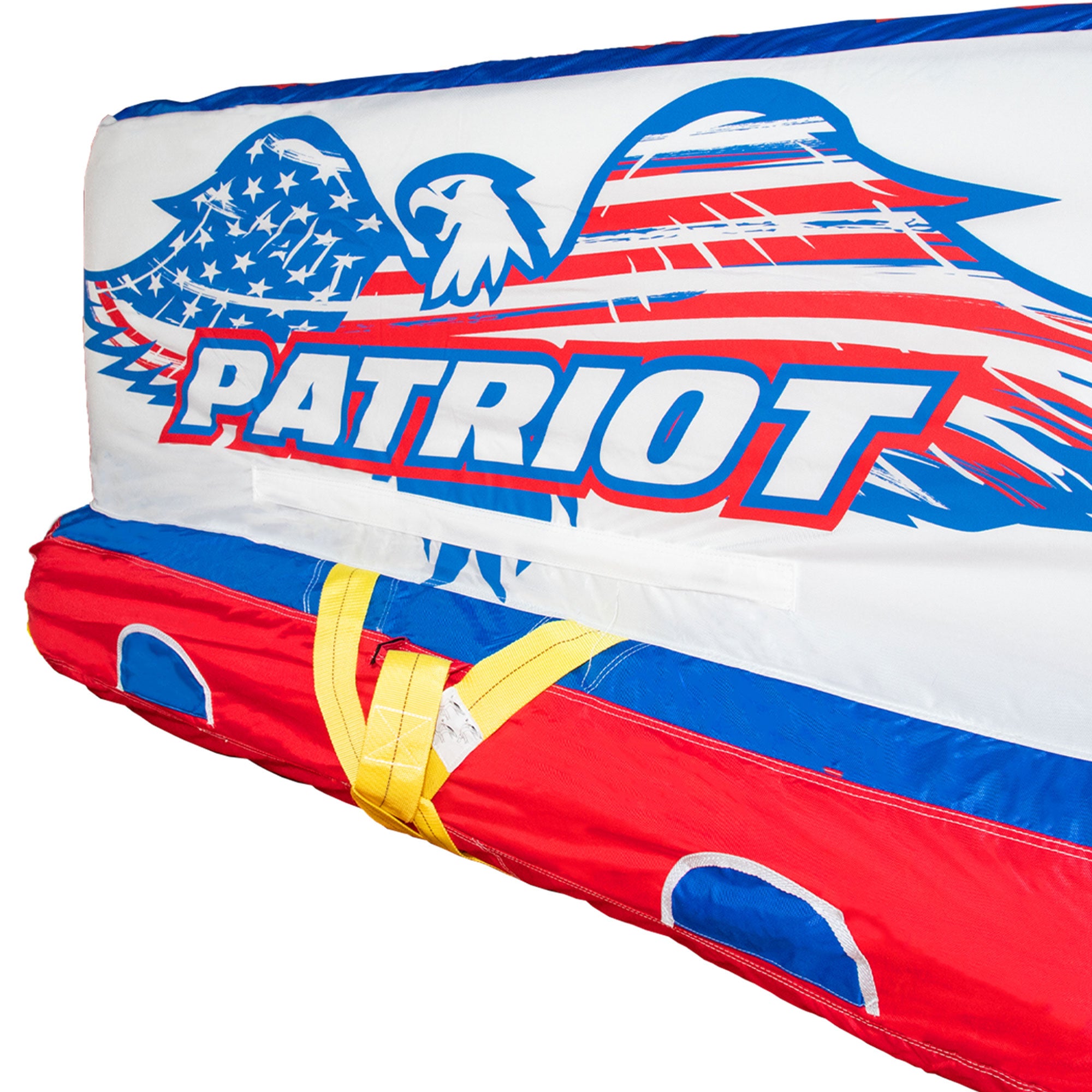 Airhead Patriot 3 Person Chariot Style Tube w/ SPORTSSTUFF 4K Booster Ball