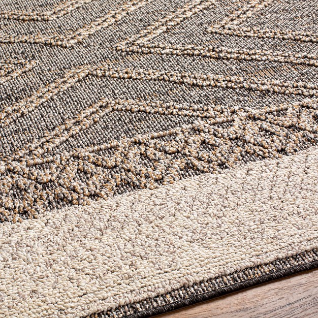 Mark amp Day East Orange Woven Indoor And Outdoor Area Rugs Dark Gray