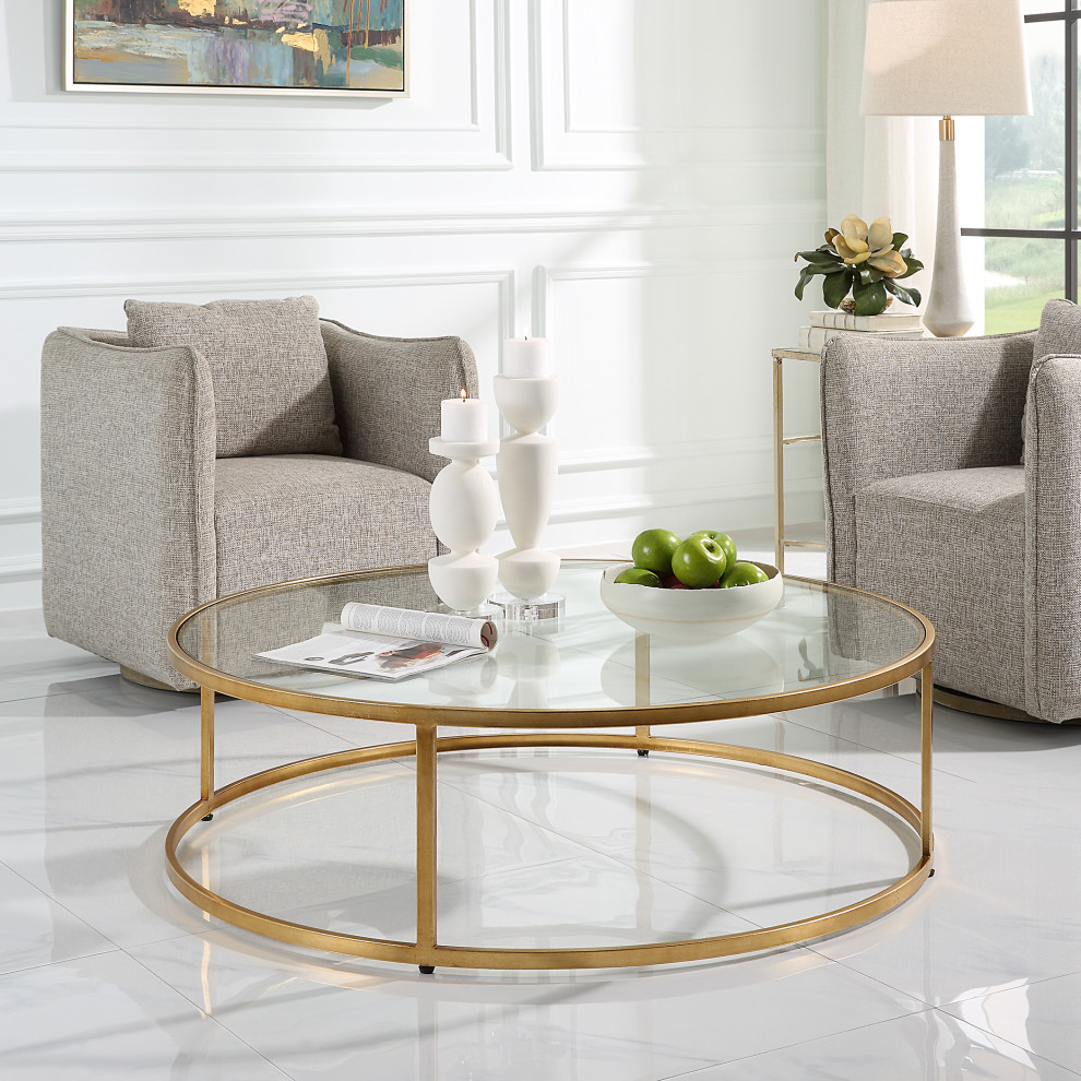 Radius Coffee Table   Coffee Tables   by Uttermost  Houzz