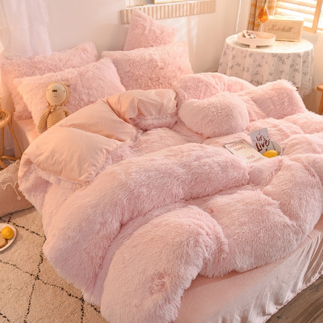 Fluffy Comfortable Bedding Set