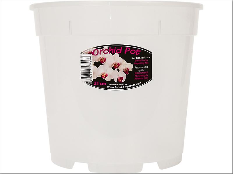 Growth Technology Orchid Pot Clear 21cm POCL21M