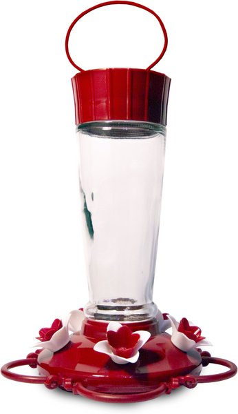 Pennington Pride Glass Hummingbird Feeder