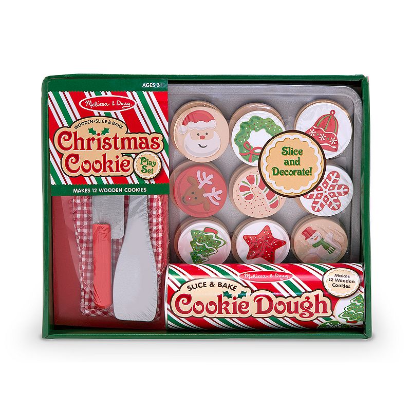 Melissa and Doug Slice and Bake Christmas Cookie Play Set