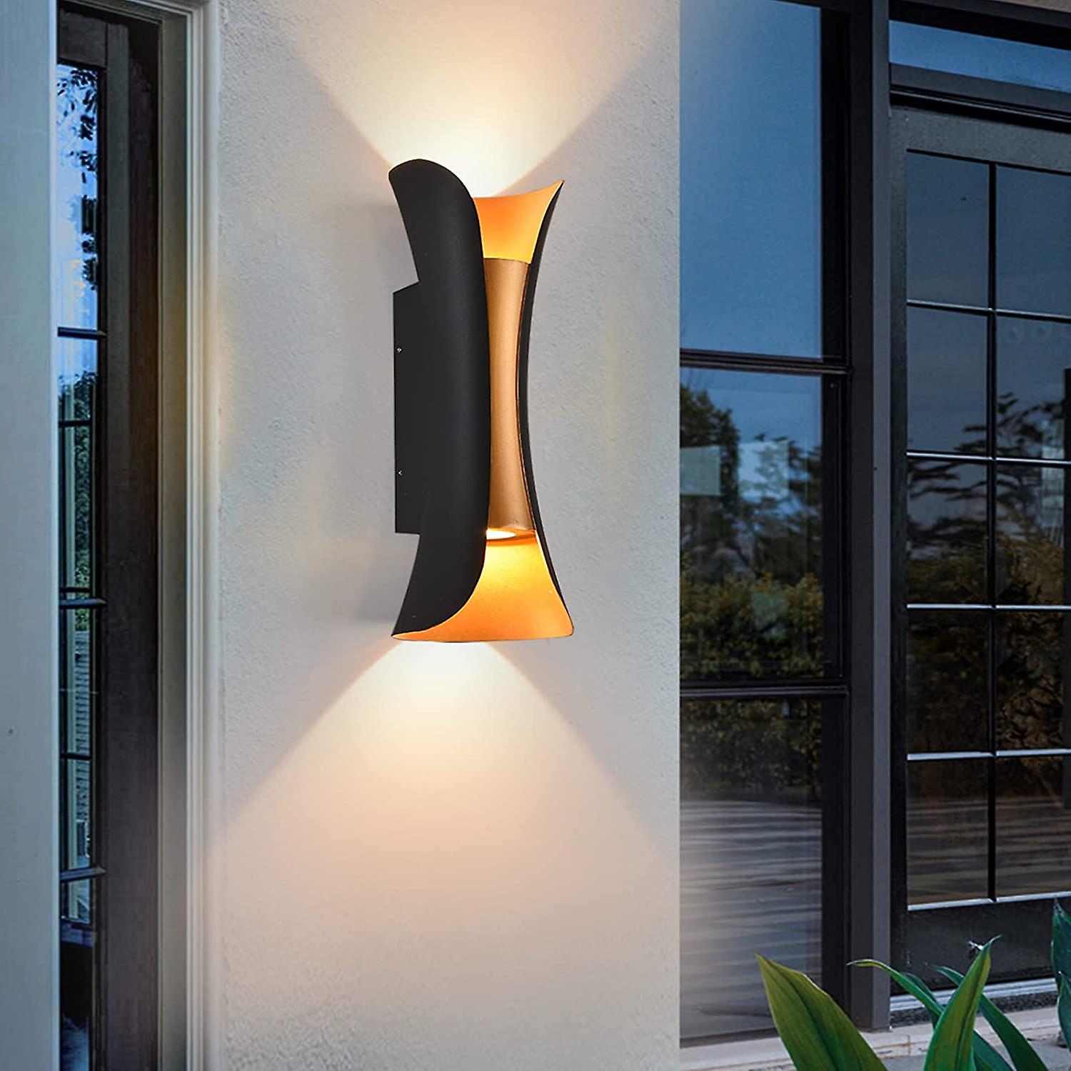 Outdoor Wall Sconce Lighting Modern Led Wall Sconce 30w Patio Wall Light Outdoor Home Light Fixture Suitable For Yard， Patio， Garage， Balcony (3000k)