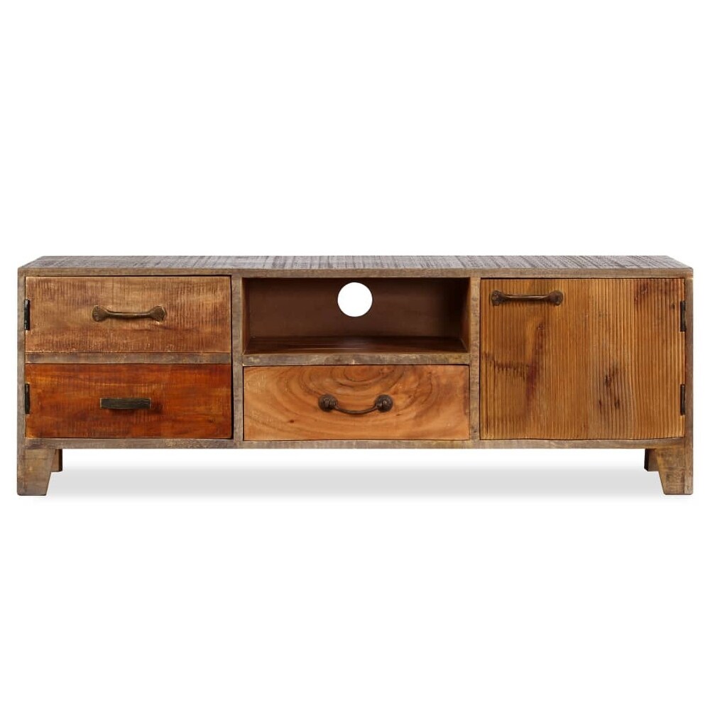 vidaXL TV Stand Solid Wood Vintage 46.5\