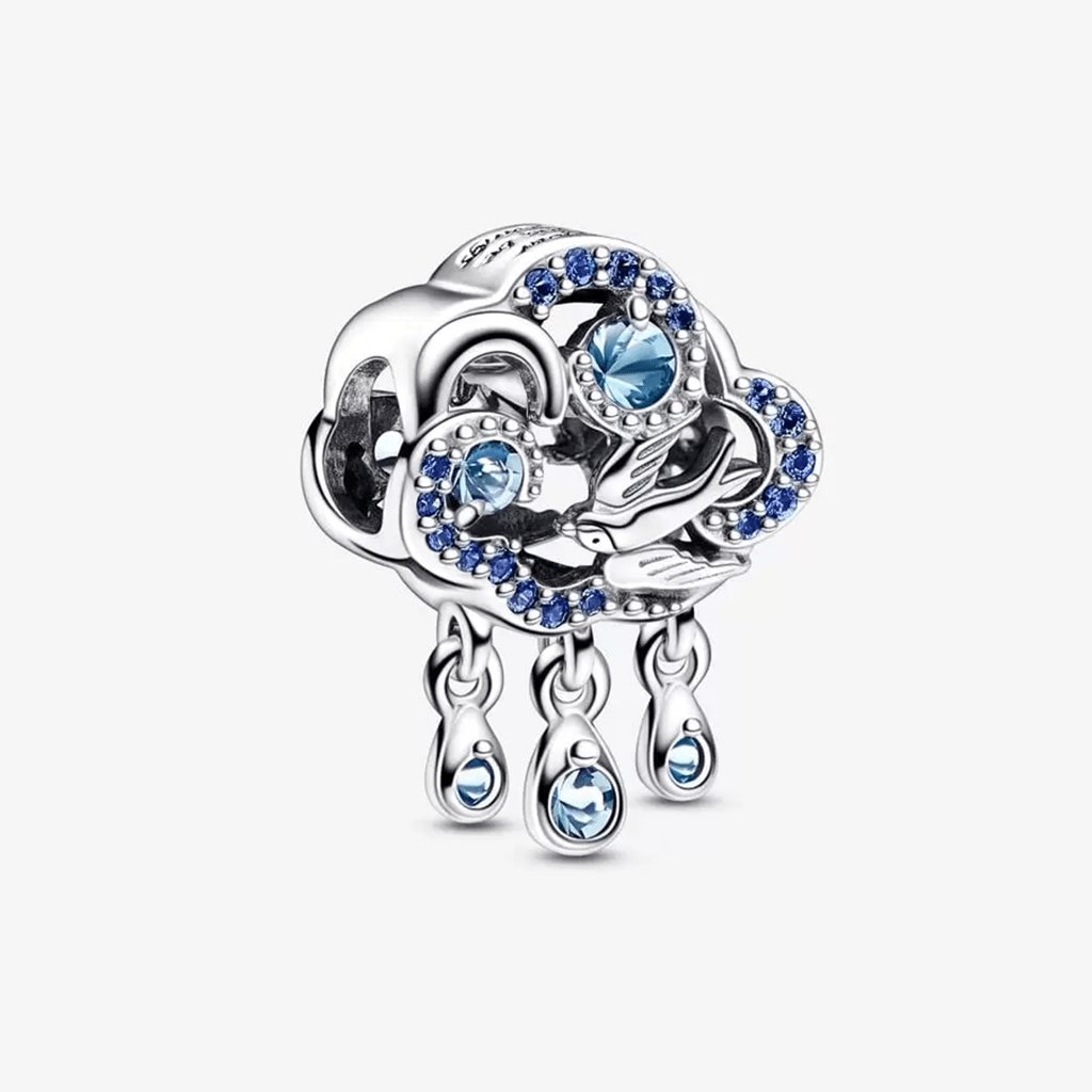 PANDORA  Cloud & Swallow Charm