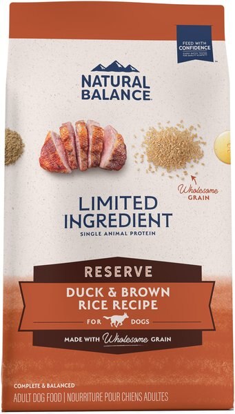 Natural Balance Limited Ingredient Reserve Duck and Brown Rice Recipe Dry Dog Food