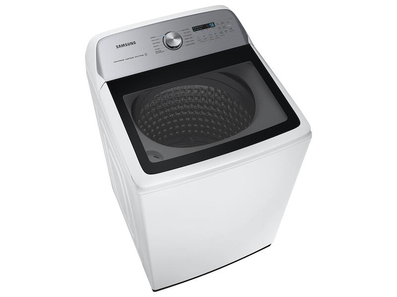 Samsung WA52A5500AW 5.2 Cu. Ft. Large Capacity Smart Top Load Washer With Super Speed Wash In White