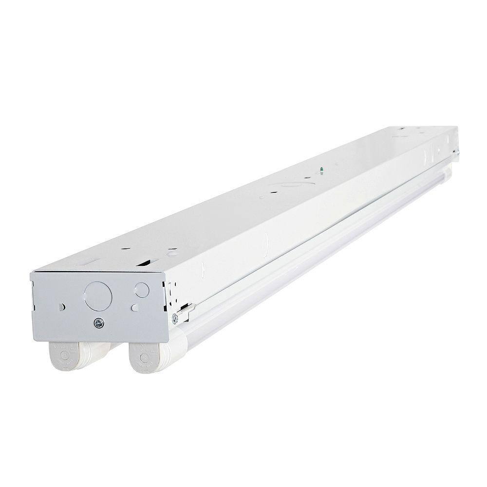 EnviroLite 4 ft. T8 LED White Strip Light Fixture 4000K ST702T3540