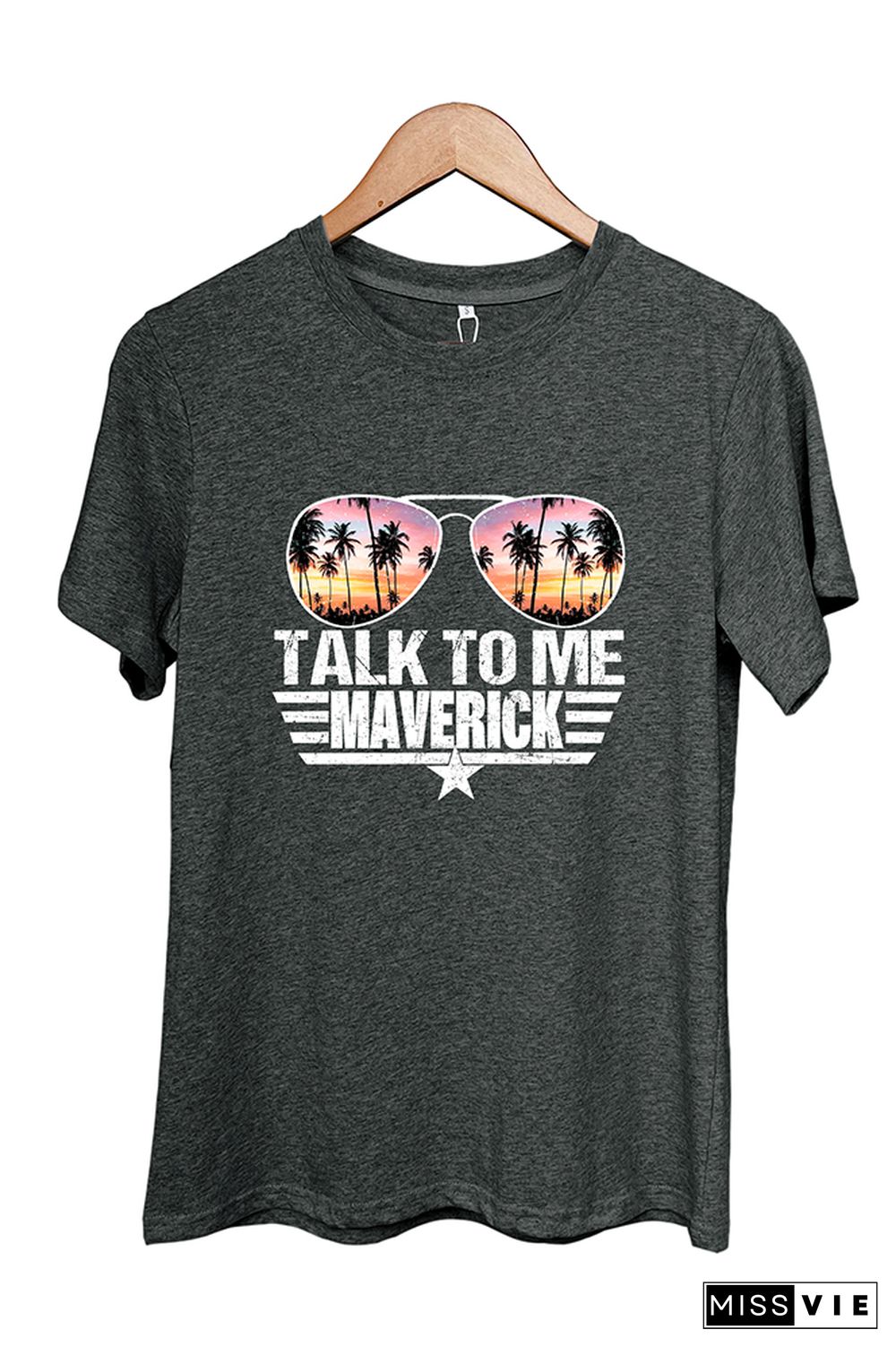 Talk To Me Goose Graphic Tee Short Sleeves Wholesale