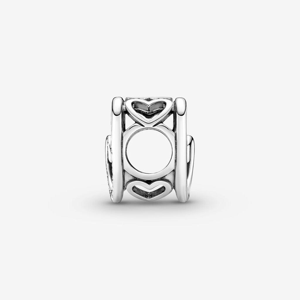 PANDORA  Entwined Infinite Hearts Charm