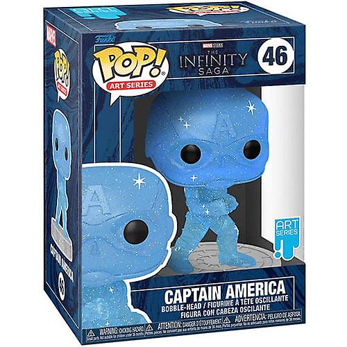 Avengers Captain America Infinity Saga Blue Pop! Vinyl