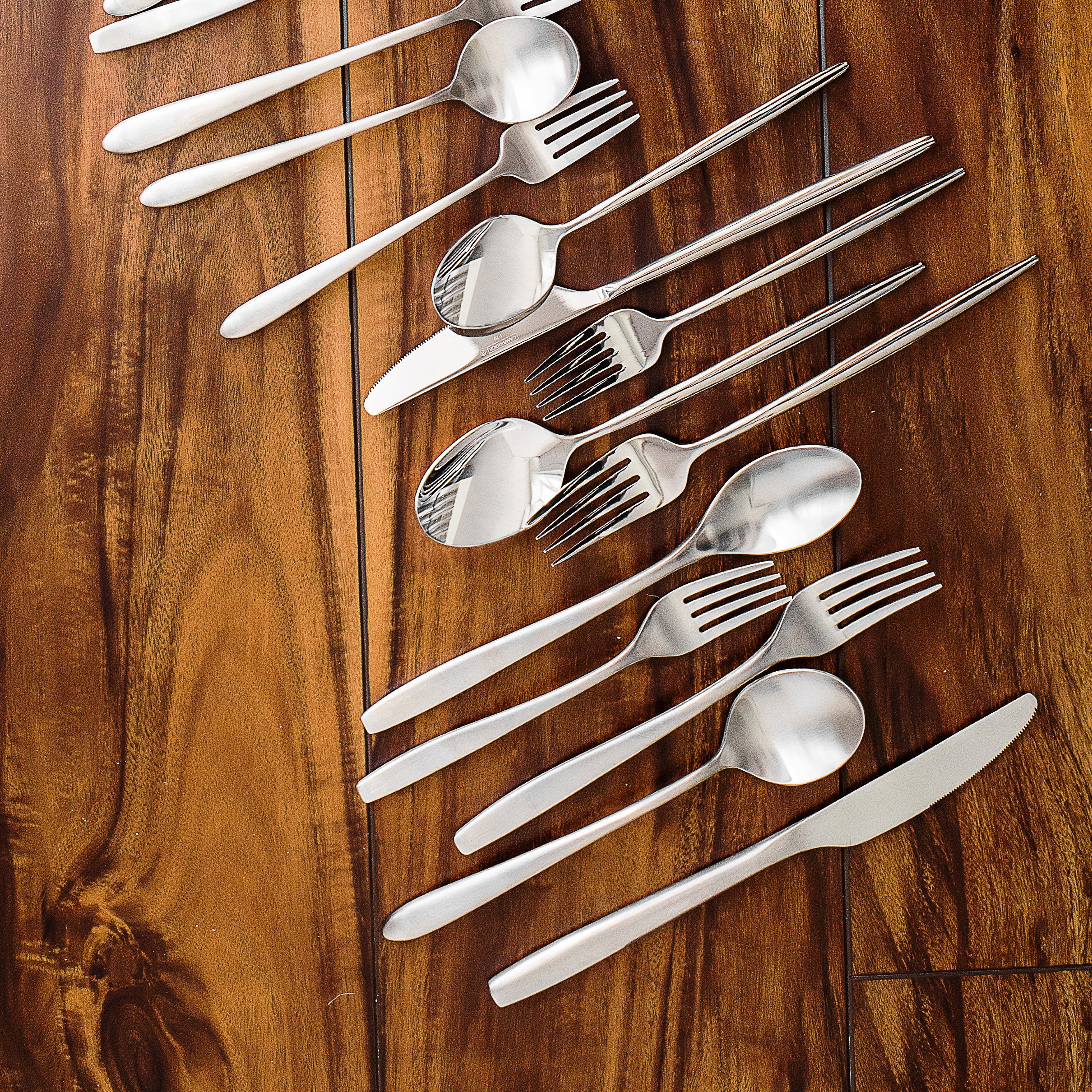 Averie Satin 20-Piece Flatware Set