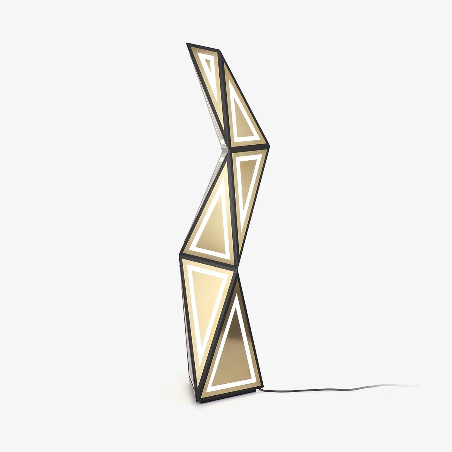 Tapered Cube Floor Lamp