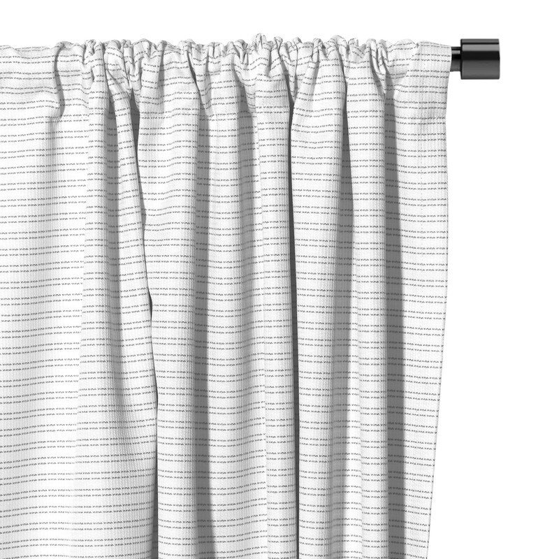 Dani Striped Thermal Insulated Blackout Curtain  1 Panel