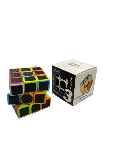 Speed Cube 3x3x3，Fast Magic Cube for Kids，Smooth Carbon Fiber Cubes，Puzzle Toys