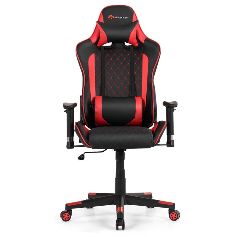 Massage Gaming Chair Recliner, Ergonomic High Back Full Adjustable Gamer Racing Chair Swivel Office Chair with Lumbar Support & Headrest