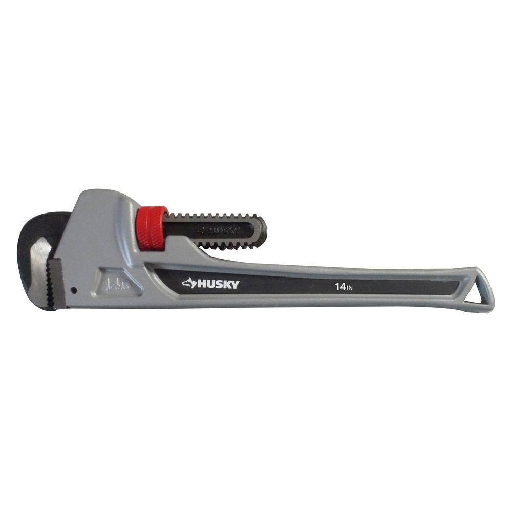 Husky 14 in. Aluminum Pipe Wrench WG-HD-14AL