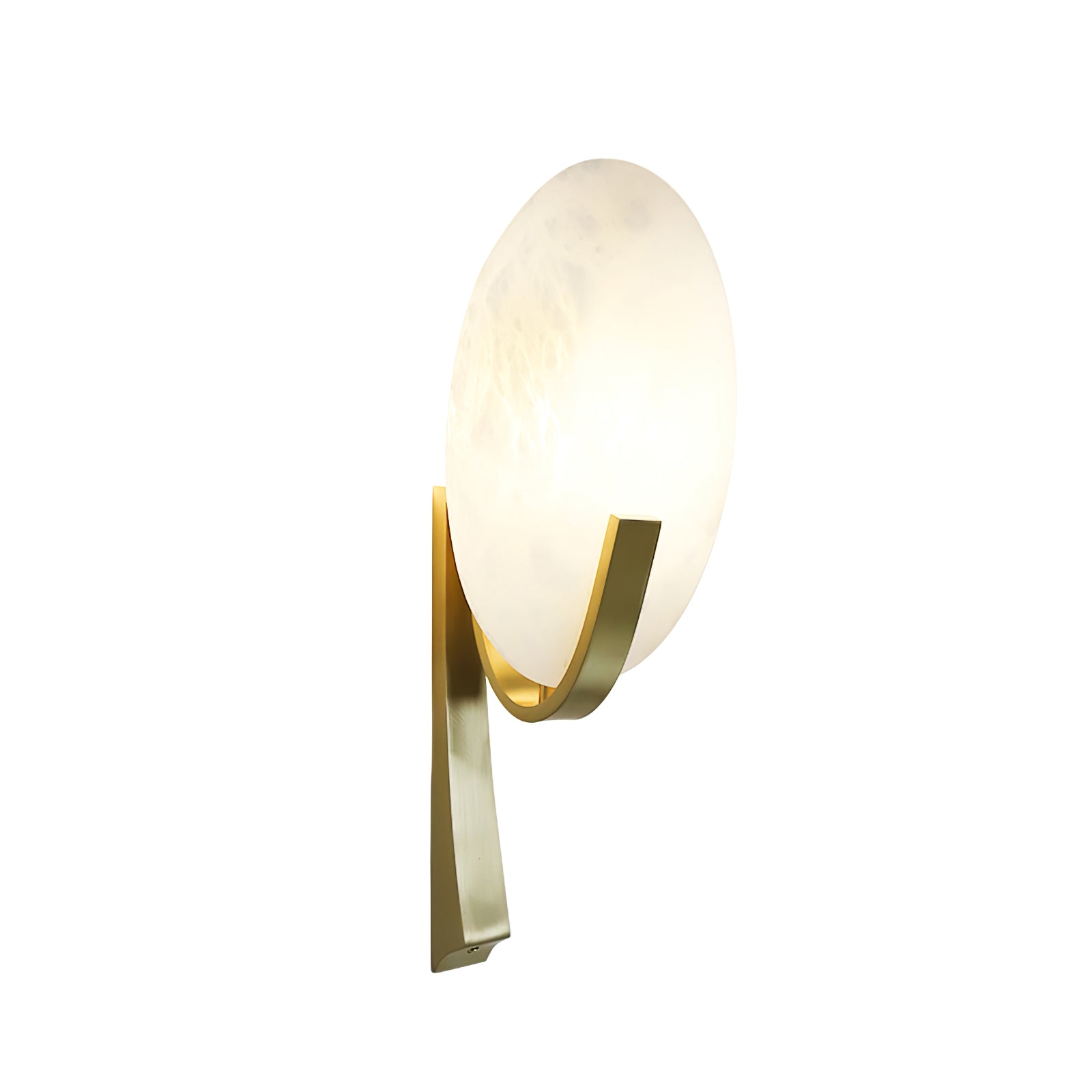 Alice Alabaster Plug-in Wall Lamp