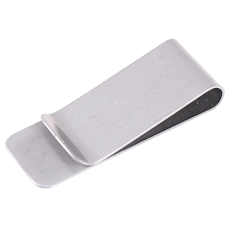 Born Pretty 1pcs Fashion Simple Silver Dollar Cash Clamp Holder Stainless Steel/copper Money Clip Wallet For Men Women