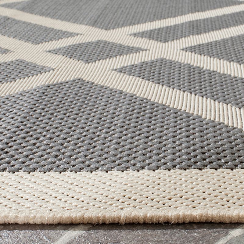 Safavieh Courtyard Lattice Indoor Outdoor Rug