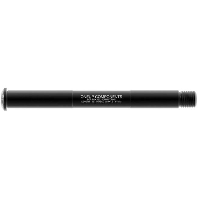 OneUp Fork Thru Axle - Fox 15x110mm Boost - Black