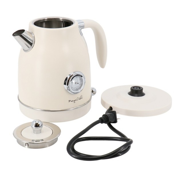 Megachef 1 7 Liter Electric Tea Kettle And 2 Slice Toaster Combo