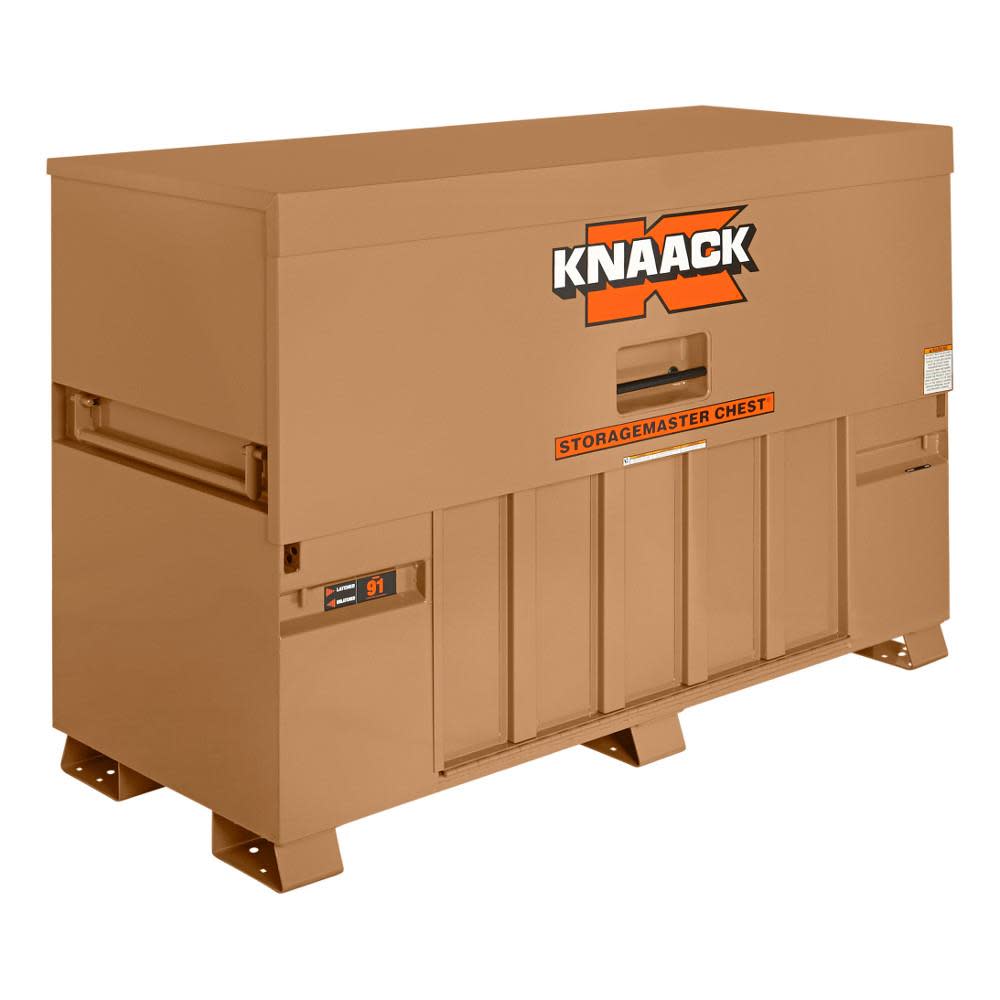 Knaack 30-in W x 72-in L x 49-in Steel Jobsite Box 91 from Knaack