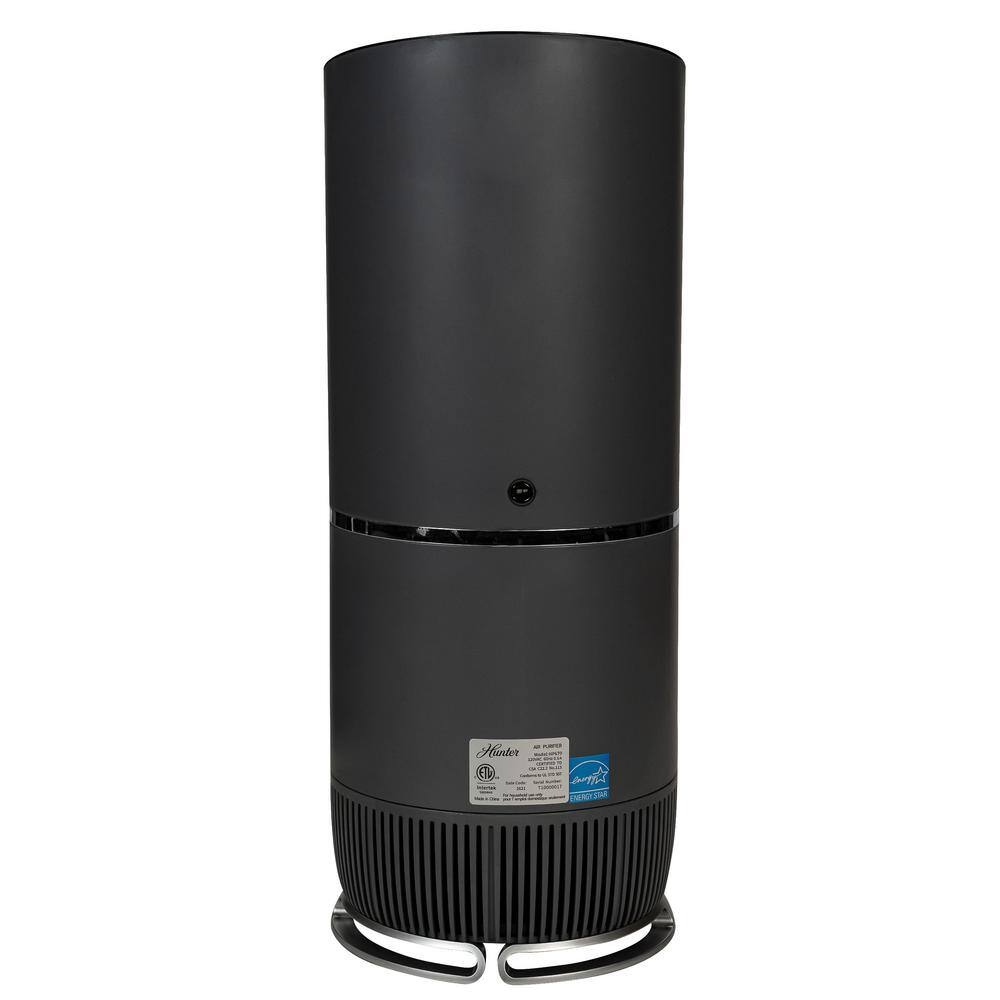 Hunter HP670 True HEPA Air Purifier for Allergies Digital Tall Tower Graphite HP670GR