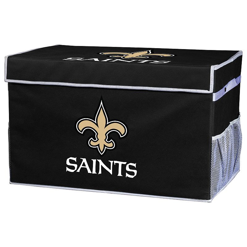 Franklin Sports New Orleans Saints Large Collapsible Footlocker Storage Bin