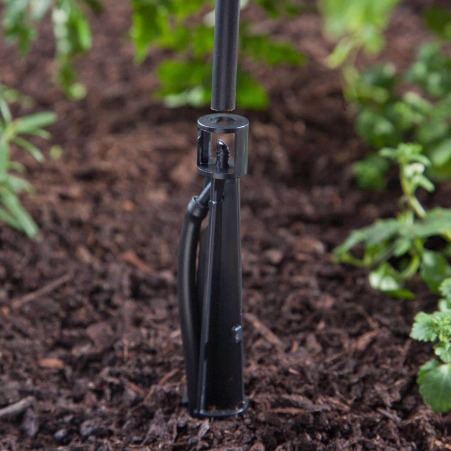 Raindrip For 1/4 in. Tubing Drip Irrigation Tubing Stake 8 in. H 3 pk