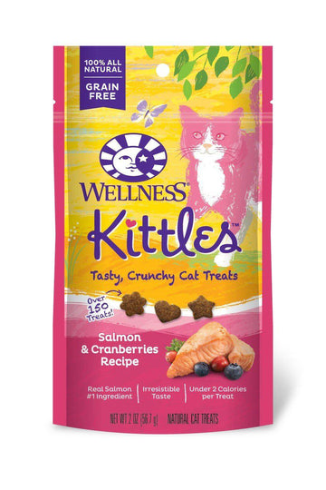 Kittles Salmon and Cranberry Crunchy Cat Treats