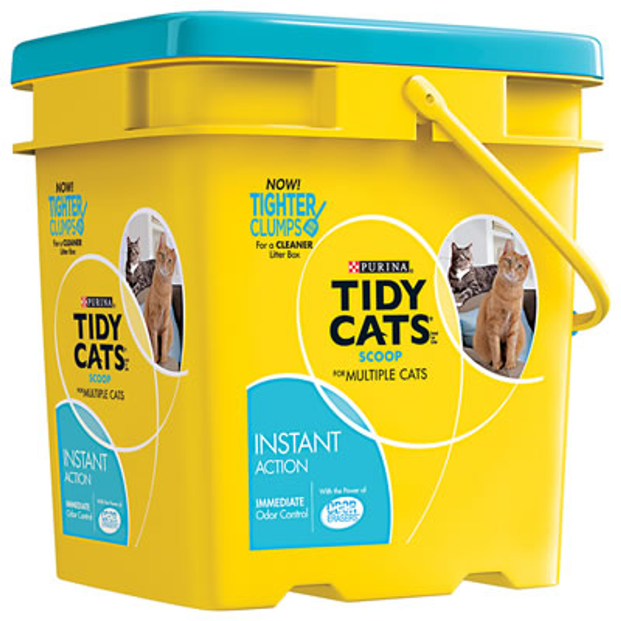 Tidy Cats Scoop Instant Action Cat Litter， 35 Lbs. Pail