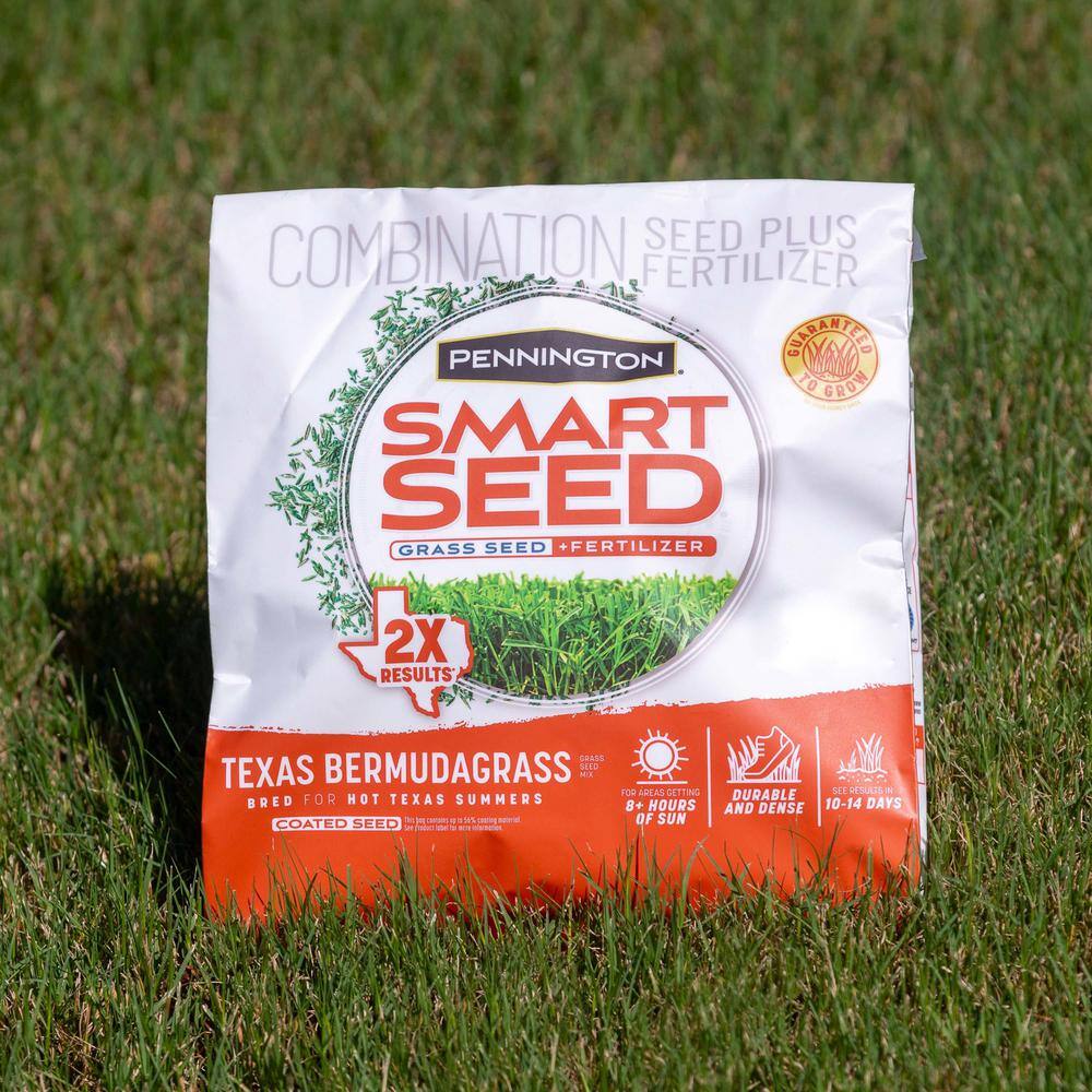 Pennington Smart Seed 1.75 lbs. Texas Bermudagrass Grass Seed and Fertilizer 100543736