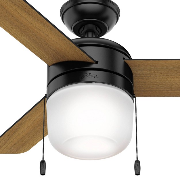 Led Acumen Ceiling Fan With Light Hunter Fan