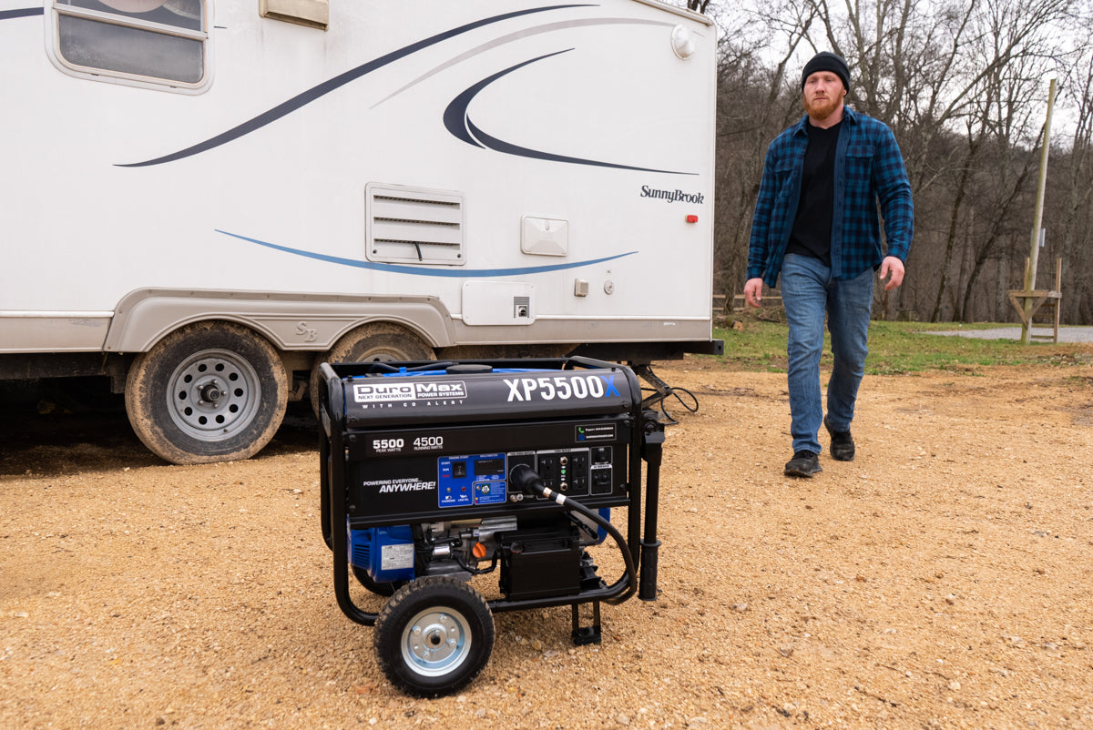 5,500 Watt Gasoline Portable Generator w/ CO Alert